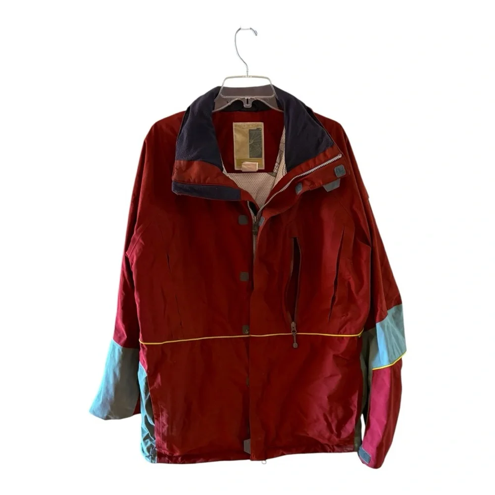 Rotor Sport" jacket, advanced outerwear riding rain jacket. P-P 28, Length 30 LG - Picture 6 of 10